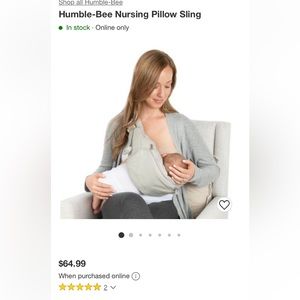 Humble Bee Nursing Sling like new